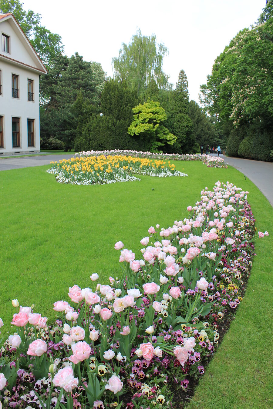 Royal Garden Prague Castle — spring bloom